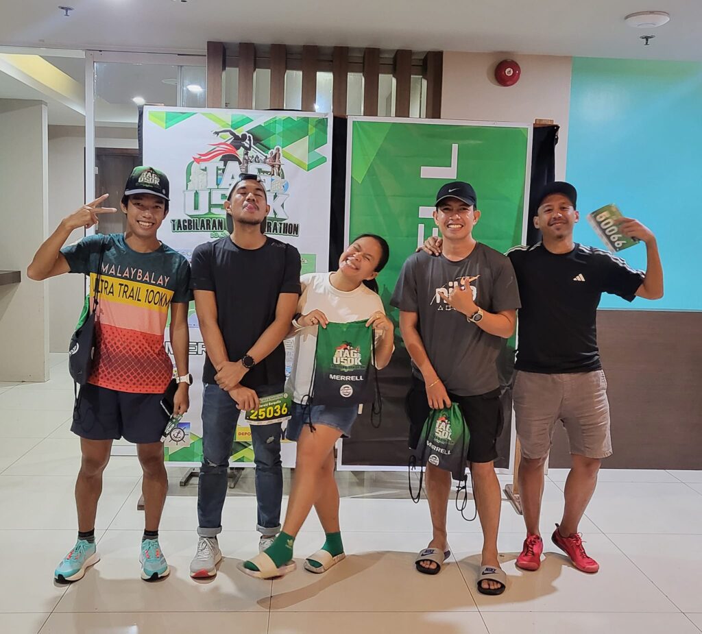 Tagbilaran Ultramarathon racekit Claiming at Kew Hotel