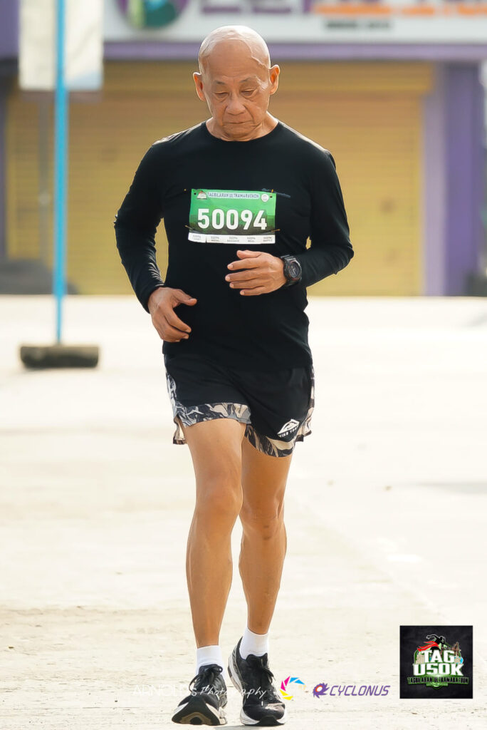 The oldest Runner in Bohol | Wilfredo Rinante | 72 years old