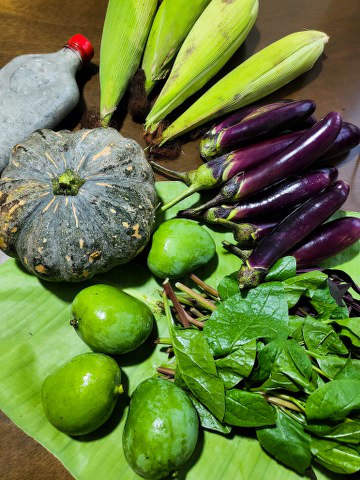 vegetables from the cebu