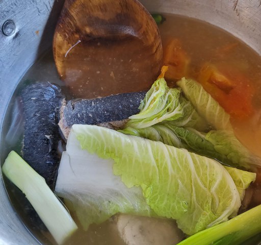 Fish Tinola in Lapyahan Compostela Cebu