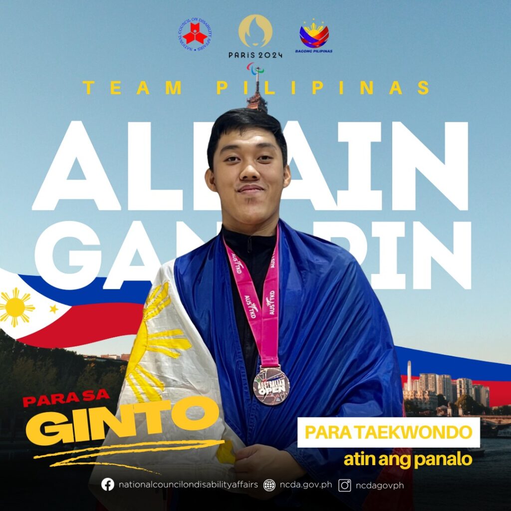 Allain Keanu Ganapin - para taekwondo