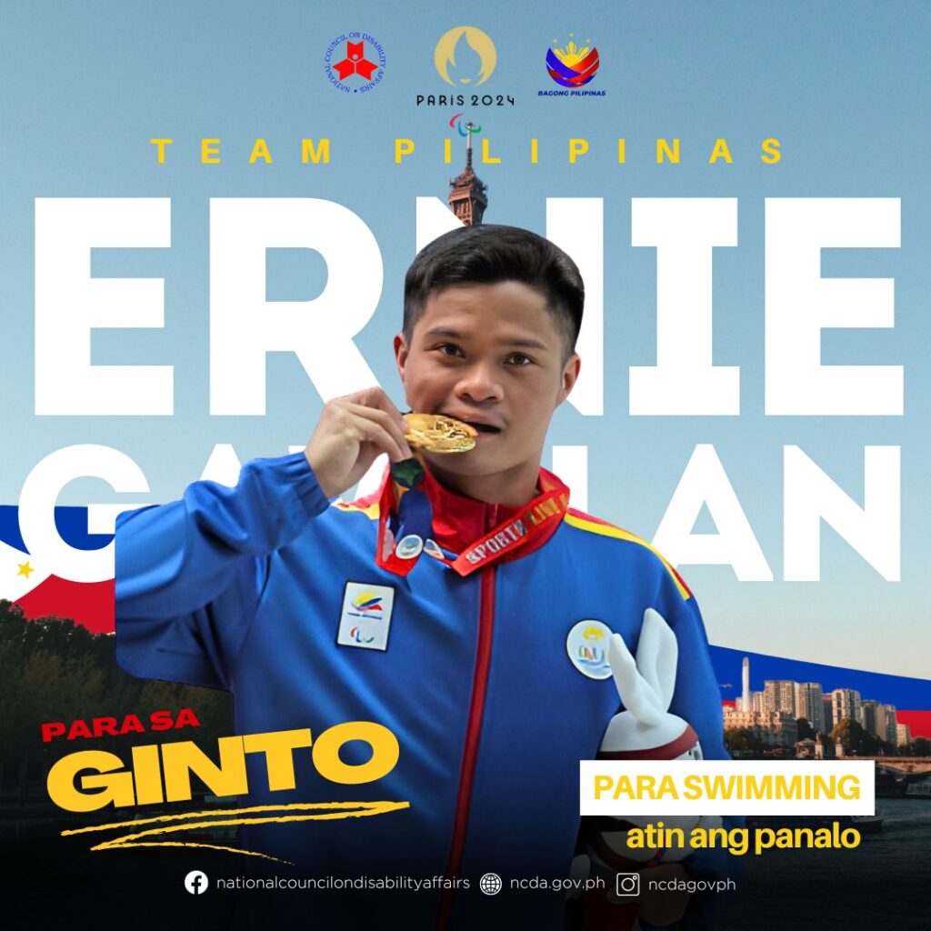 Ernie Gawilan - para swimmer - Philippines 