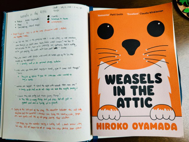 Weasels in the Attic by Hiroko Oyamada